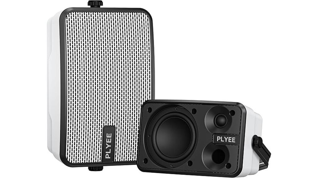 outdoor waterproof wall speakers
