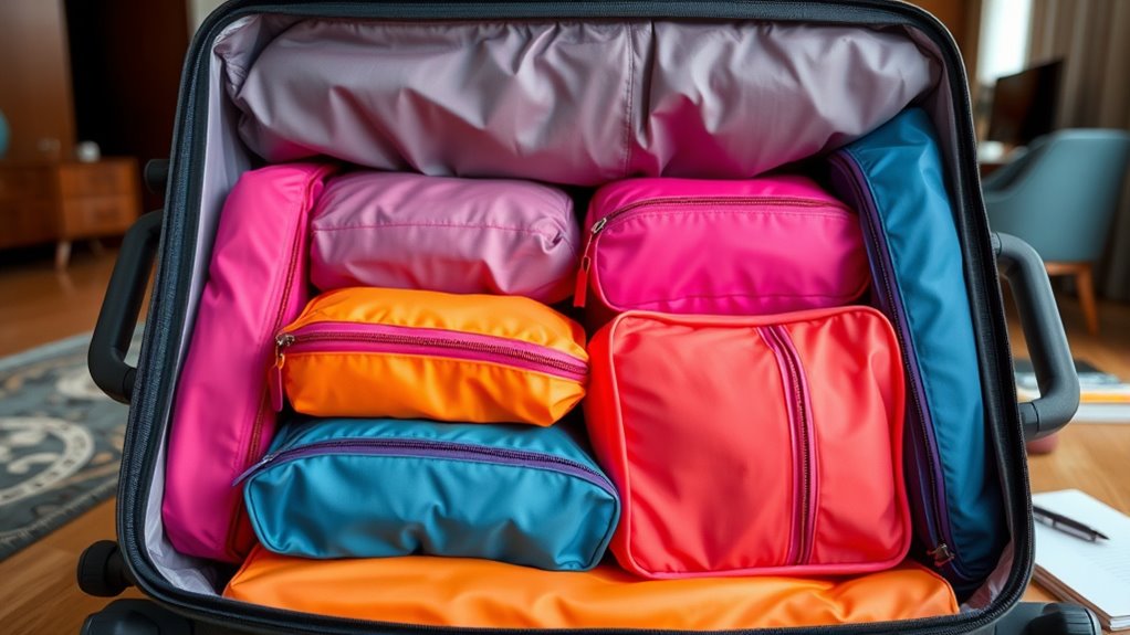 packing cubes size durability compression
