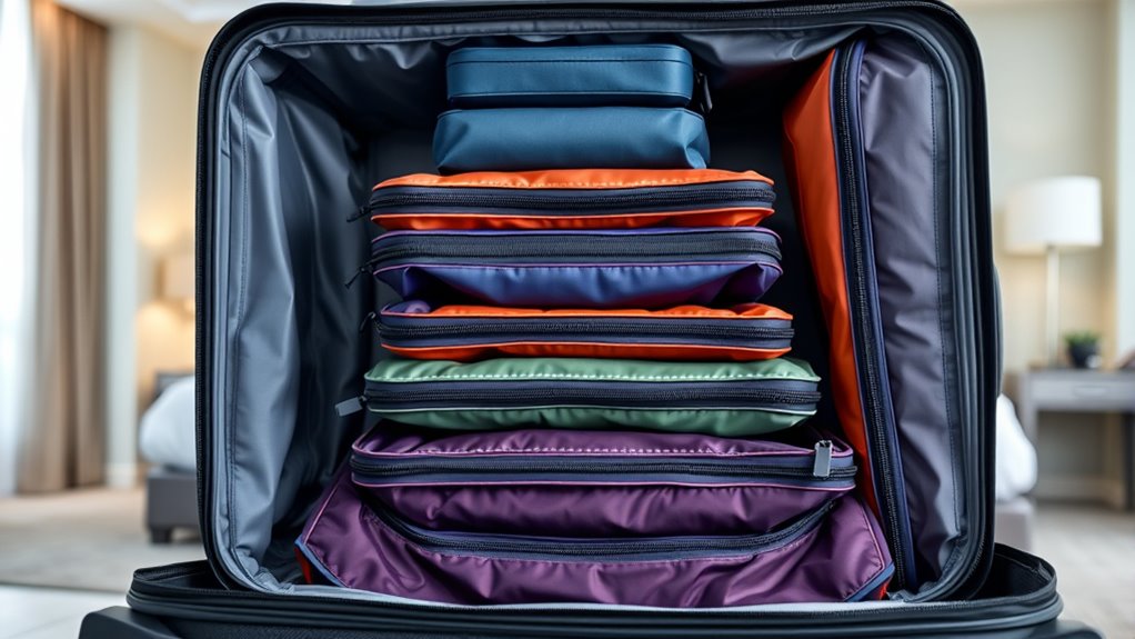 packing cubes size durability features