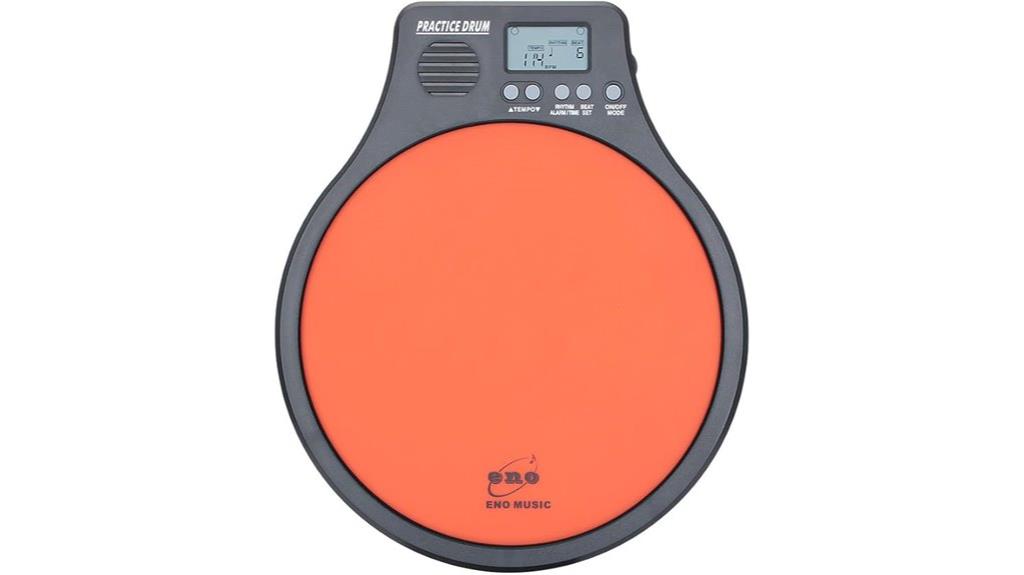 percussion practice pad with metronome
