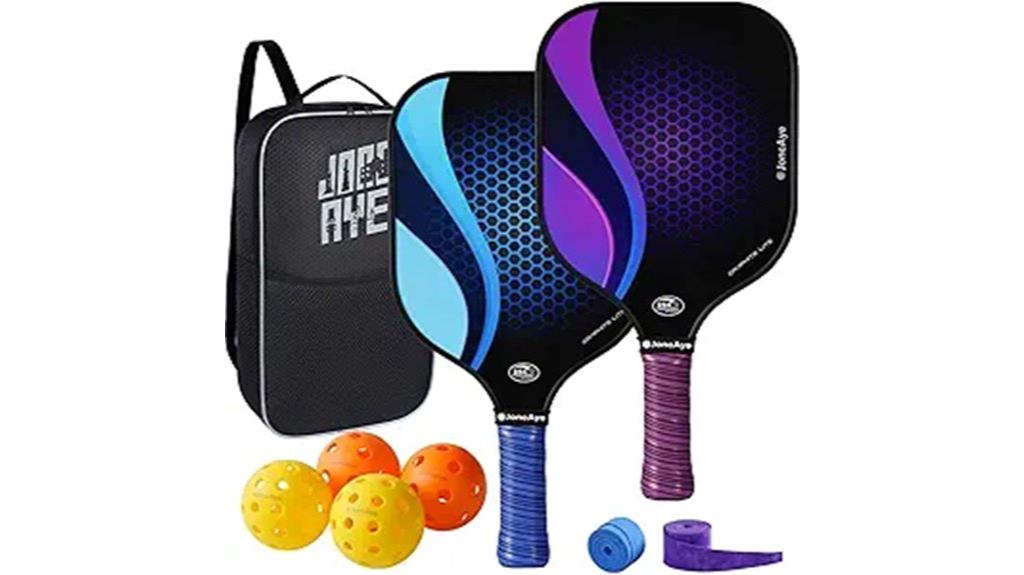 pickleball set with accessories