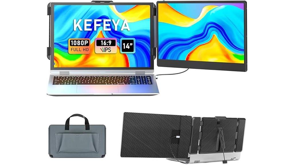 portable 14 inch fhd monitor