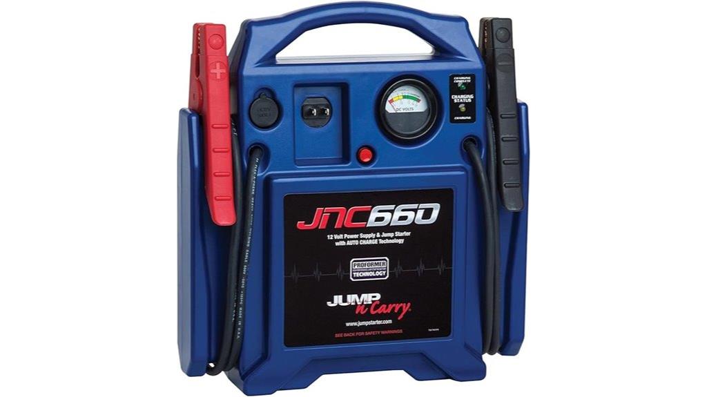 portable car battery jump starter