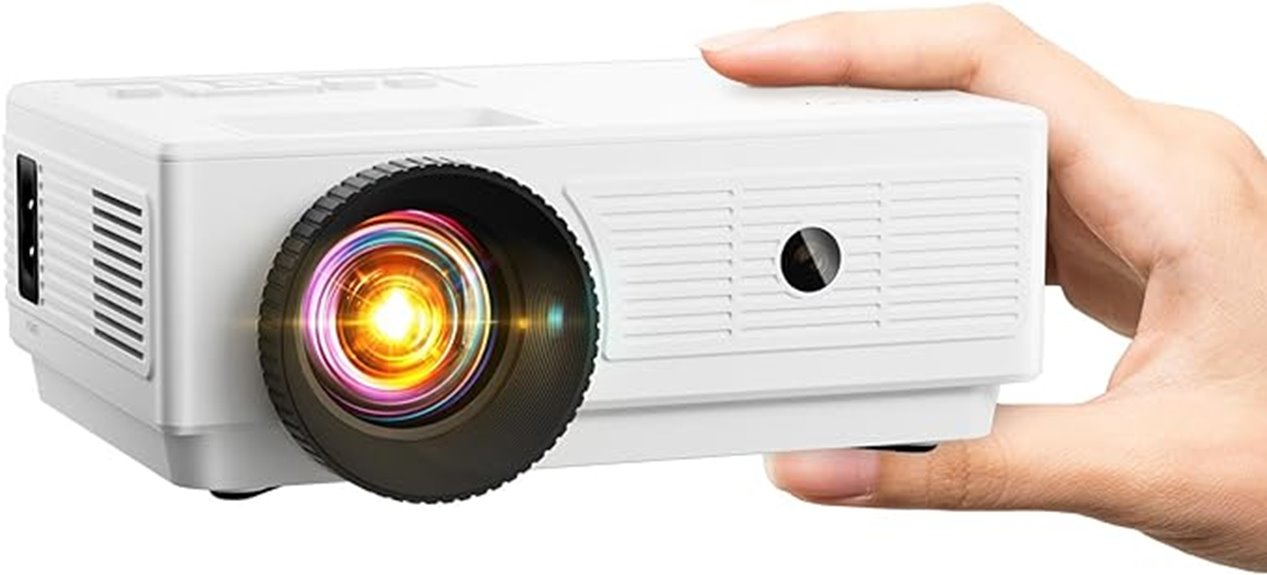 portable hd iphone projector