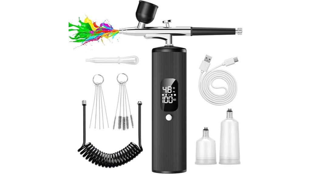 portable high pressure airbrush kit