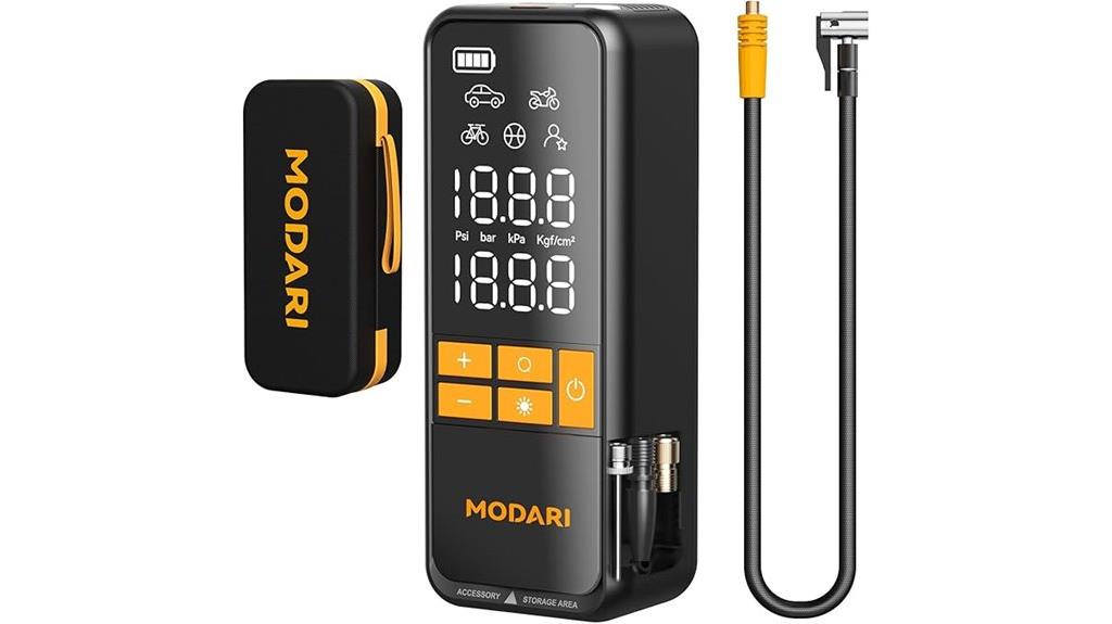 portable inflator with case