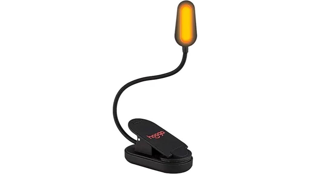 portable rechargeable book light