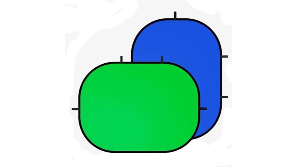 portable reversible green screen