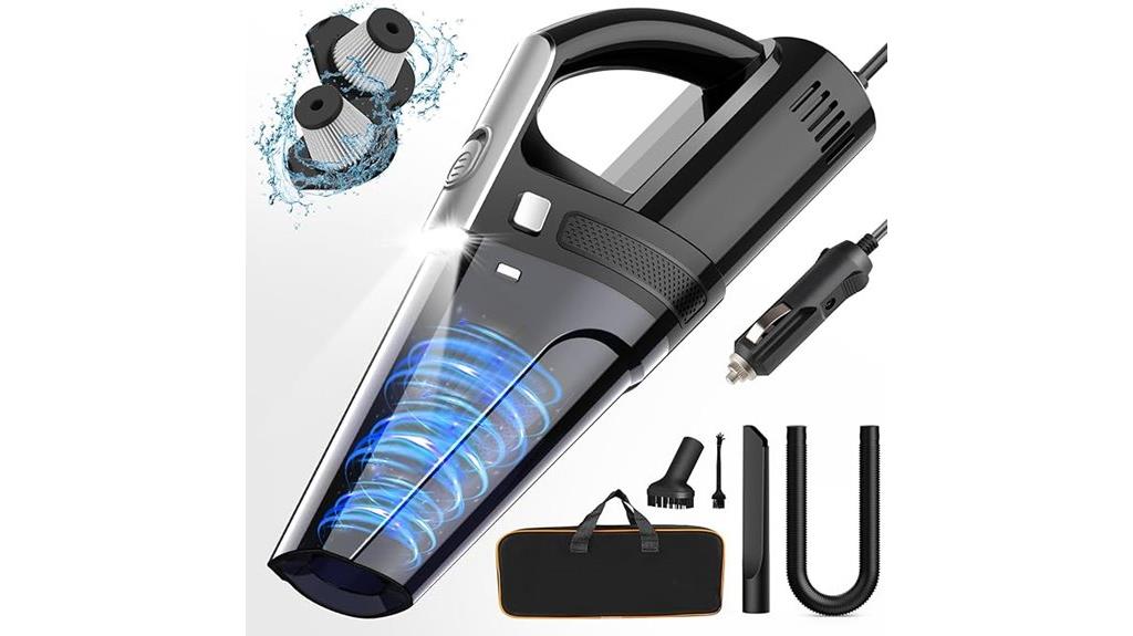 powerful 7000pa corded vacuum