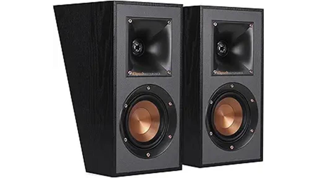 powerful black home speakers