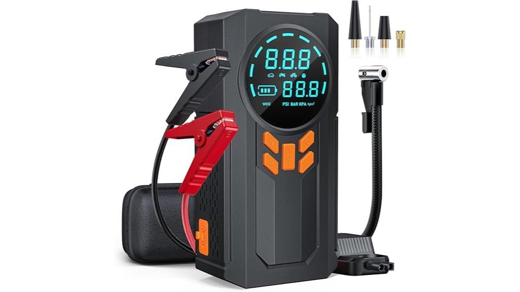 powerful car jump starter