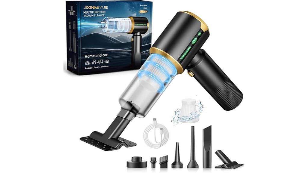 powerful handheld vacuum with hepa