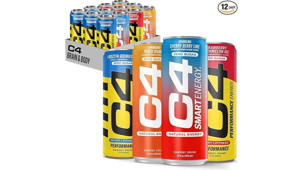 pre workout and energy pack