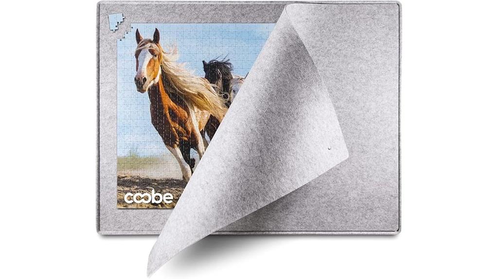 puzzle board with cover