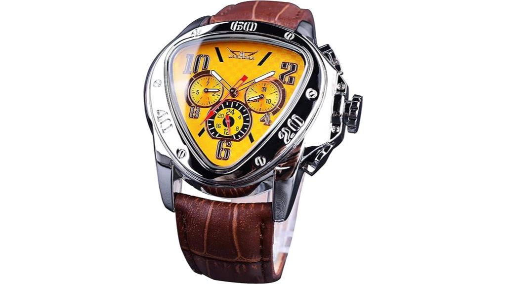 racing dial men s watch