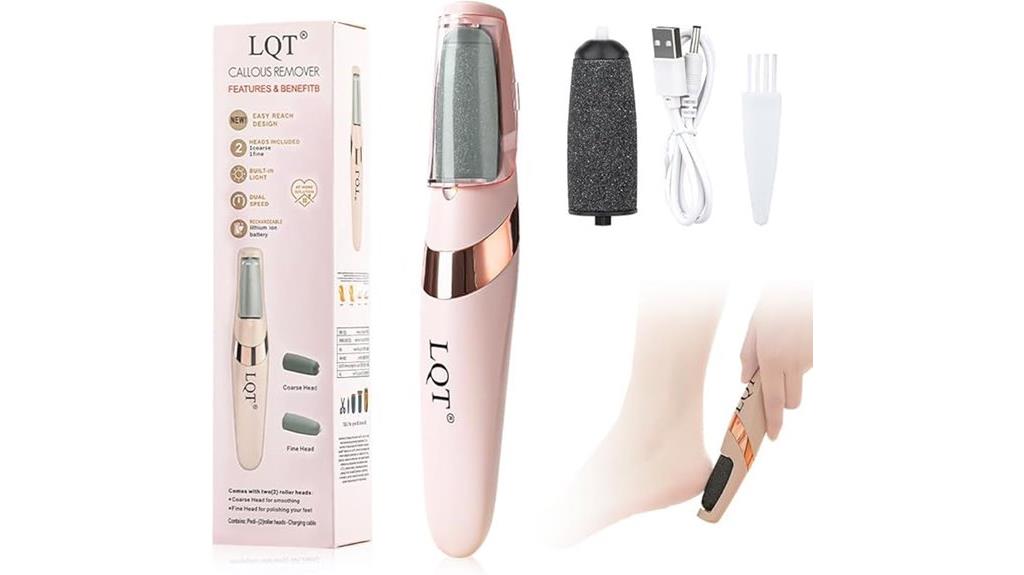 rechargeable callus remover foot file