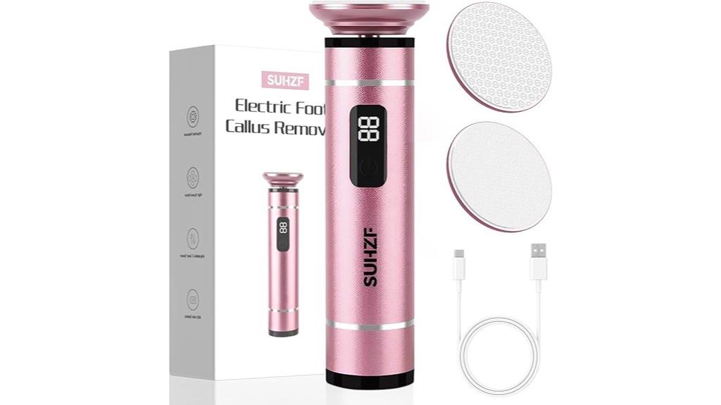 rechargeable led pedicure grinder