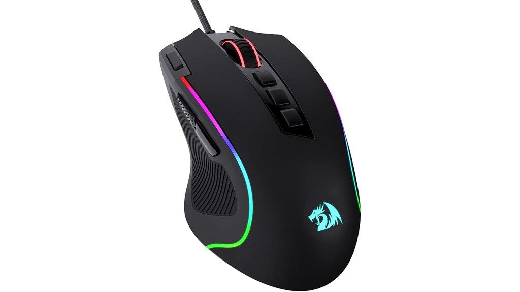redragon rgb gaming mouse