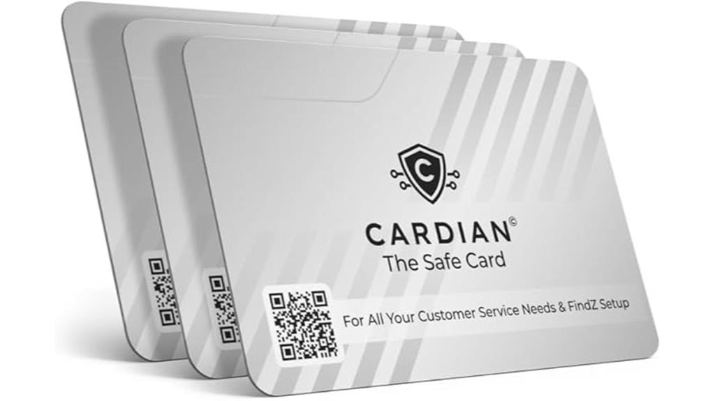 rfid blocking card set