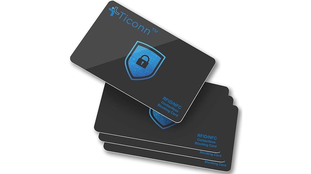rfid blocking card set