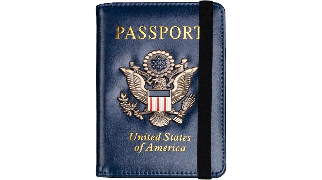 rfid passport holder badge