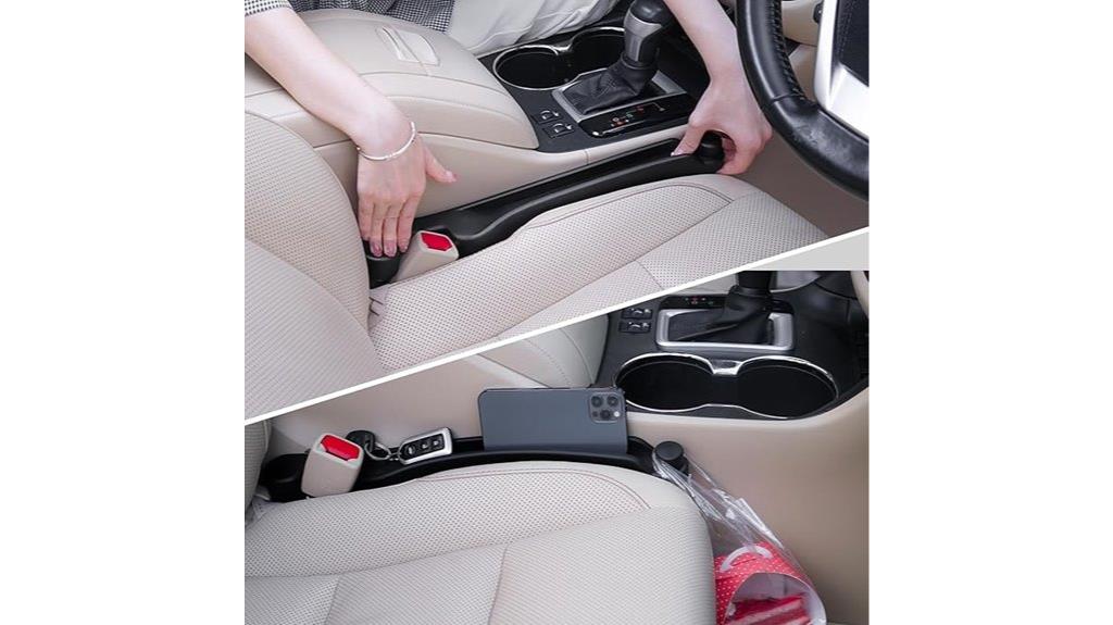 seat gap filler pair
