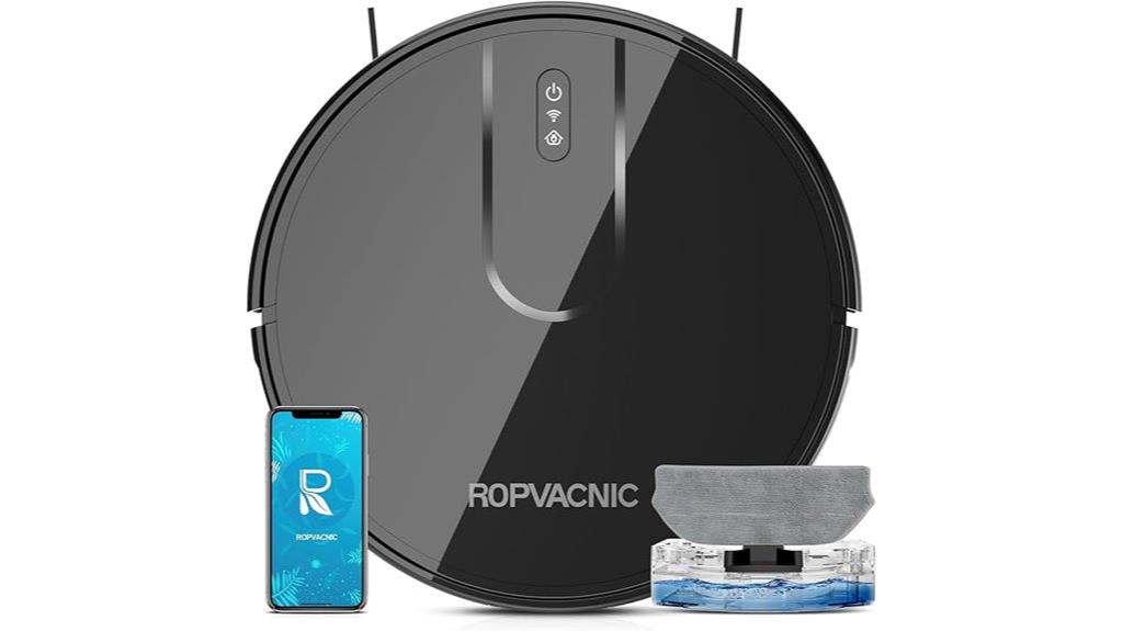 self charging mop vacuum