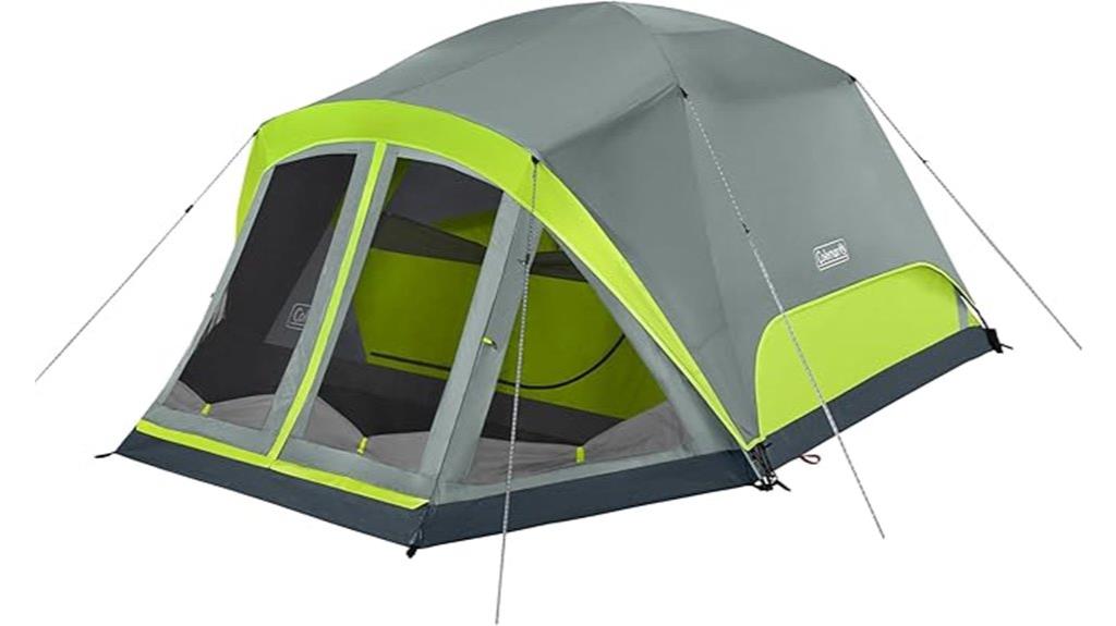 skydome tent with porch