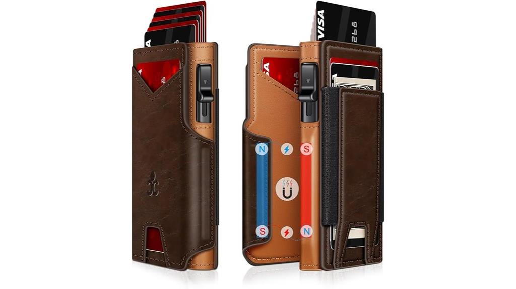 slim rfid bifold wallet