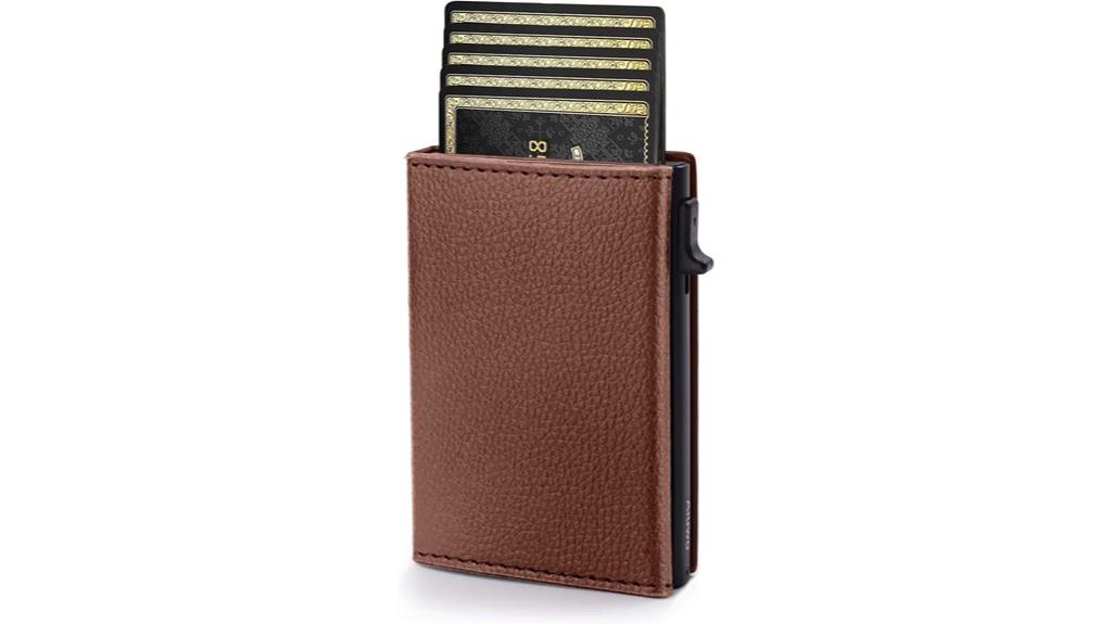 slim rfid card wallet