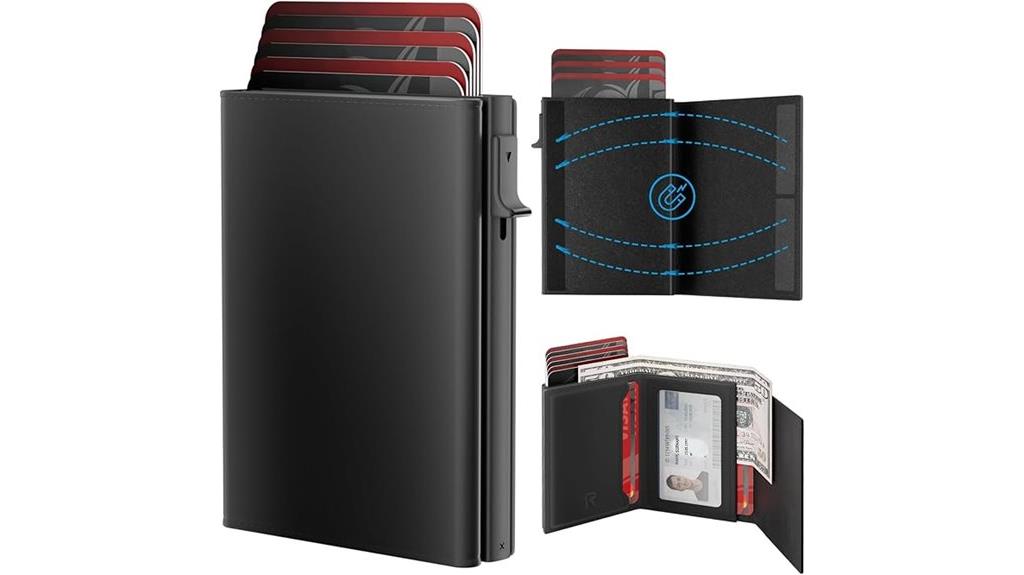 slim rfid card wallet