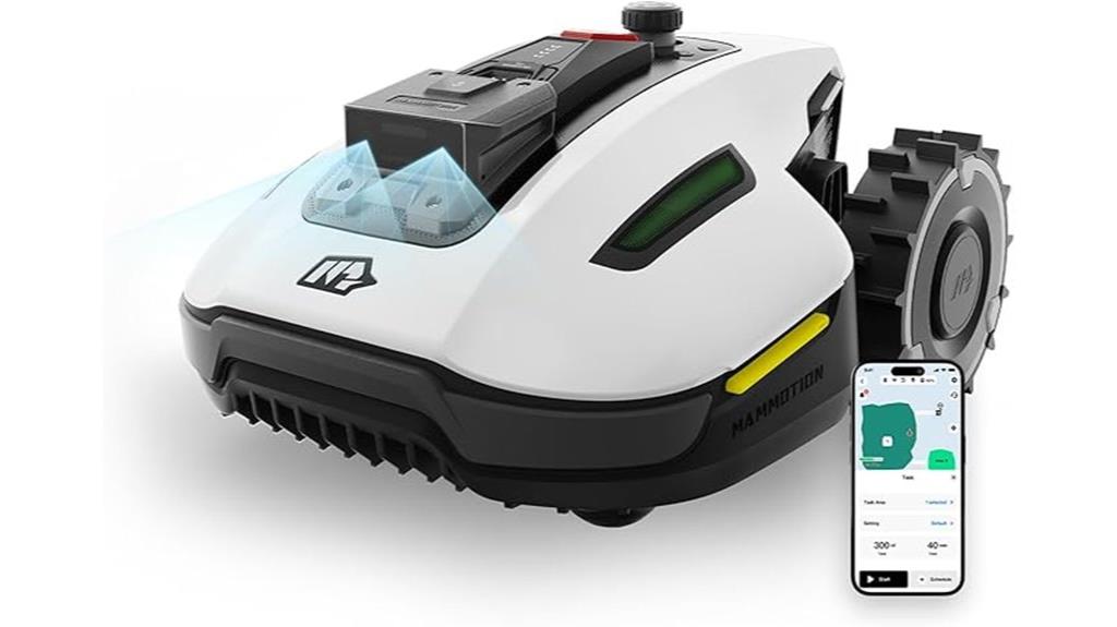 small autonomous lawn mower