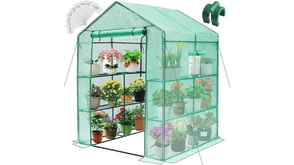 small square greenhouse kit