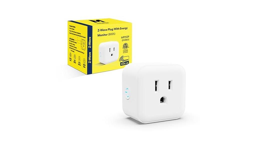 smart zwave outlet with monitor