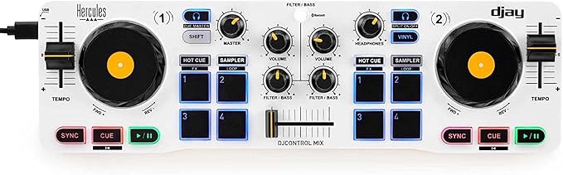 smartphone dj mixer controller