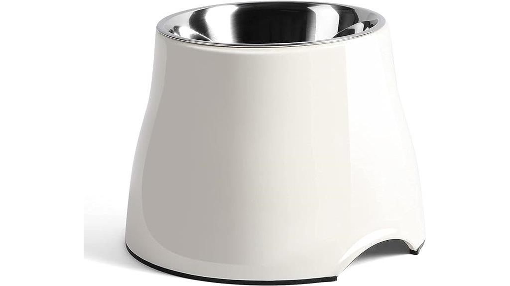 snowwhite non slip steel bowls
