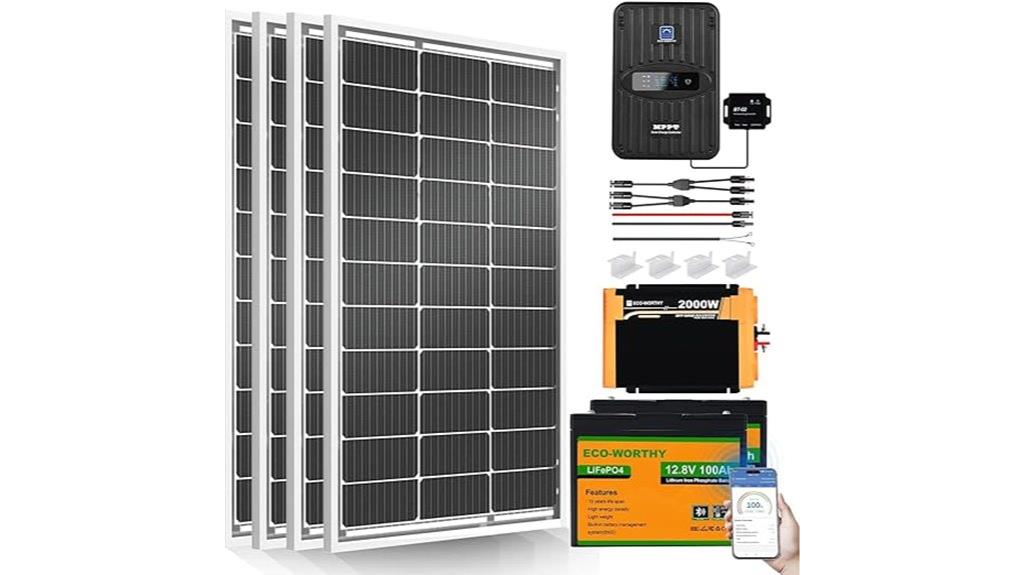 solar panel kit 400w