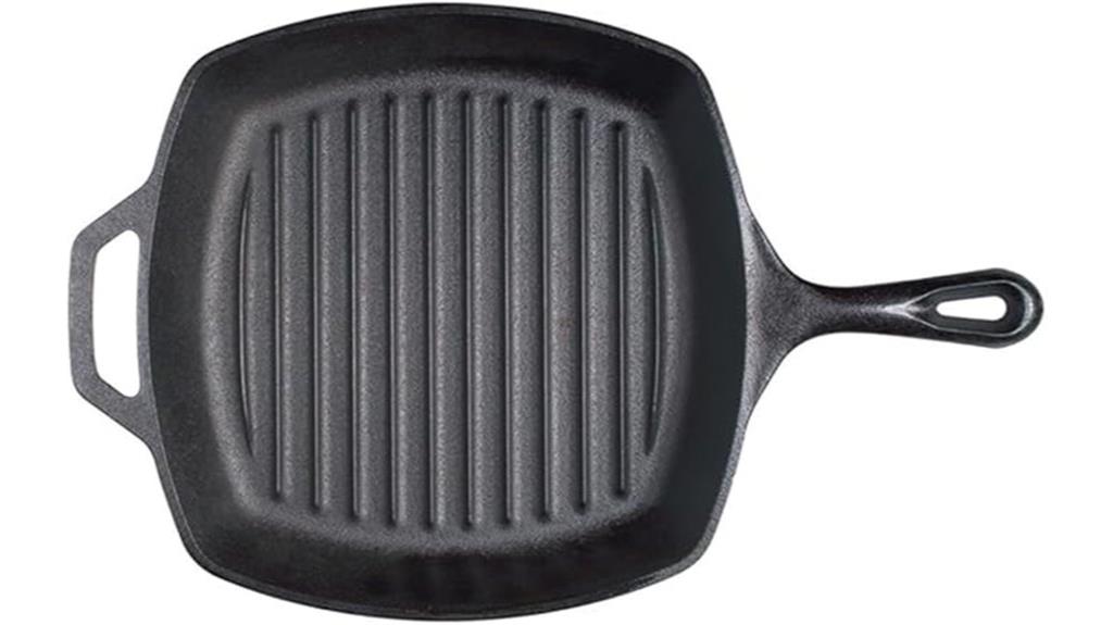 square 10 5 inch cast iron