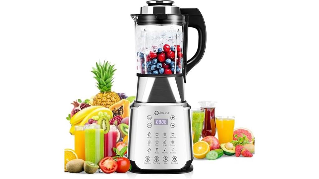 stainless steel 14 function blender