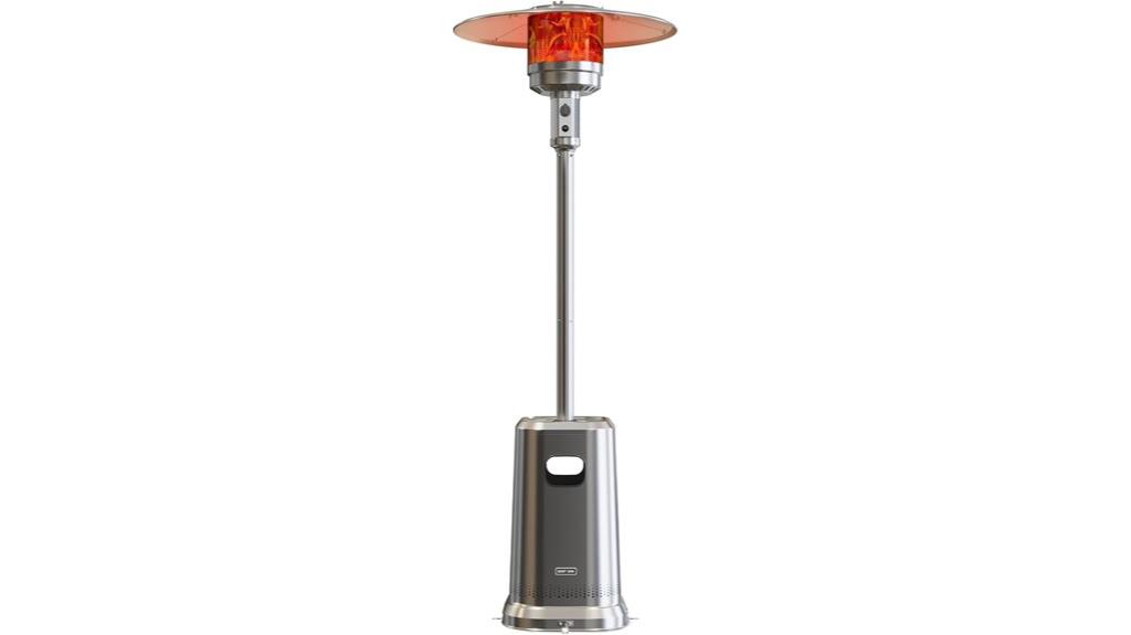 stainless steel patio heater