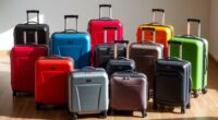 stylish durable travel luggage