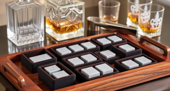 stylish whiskey stone sets
