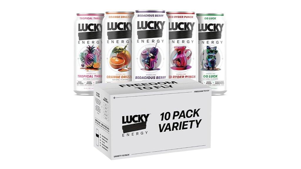 sugar free energy drink pack