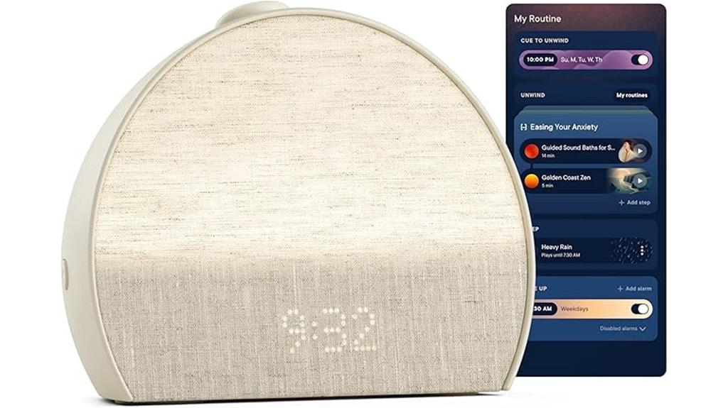 sunrise alarm sound machine