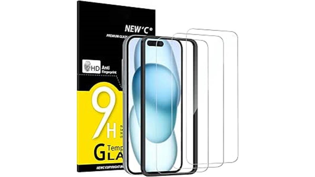 three pack iphone protectors