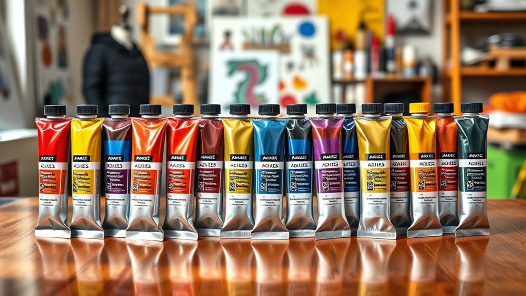 top acrylic paint sets