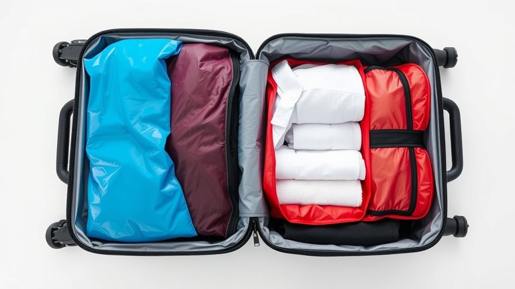 top compression packing cubes