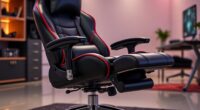top gaming chair footrests