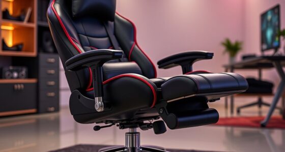 top gaming chair footrests