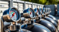top propane tank level gauges